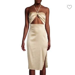 WeWoreWhat Halter Dress
